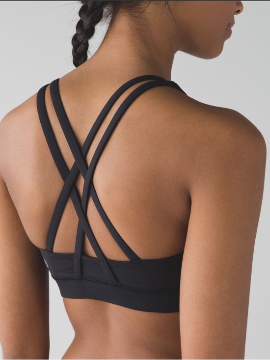 lululemon athletica Other - Lululemon Women’s Black Energy Bra Size 8